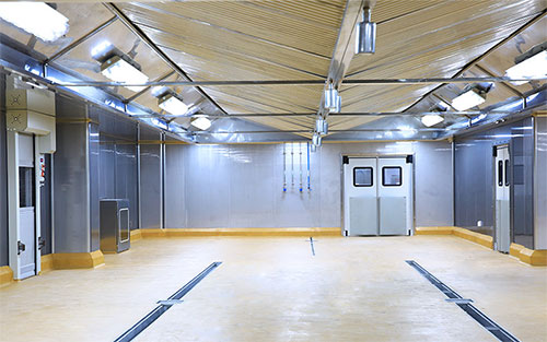 304 stainless steel hand-made cleanroom panel