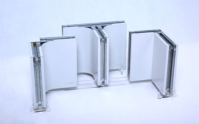 One Piece Cleanroom Circular Corner system