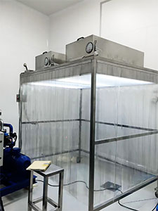 Softwall modular cleanroom Indonesia