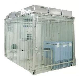220V 50Hz Laminar Flow Class 100 Prefabricated Modular CleanRooms