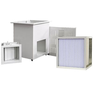 High Efficient 500m3/h Air Filter Outlet With Partition CE approved