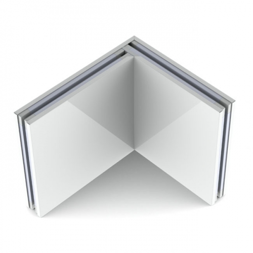 One Piece Cleanroom Circular Corner system