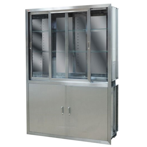 Stainless steel medical cabinet