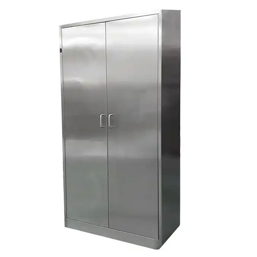 Stainless steel hospital wardrobe