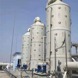 Wet Scrubber Exhaust Gas Treatment Spray Tower