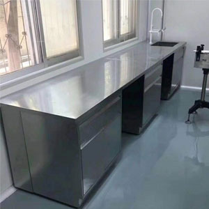 Stainless Steel Lab Bench, Corrosion Resistant Lab Table, Side Workbench