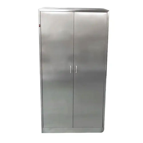 Stainless steel hospital wardrobe