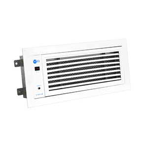 Return air outlet electronic dust purifier
