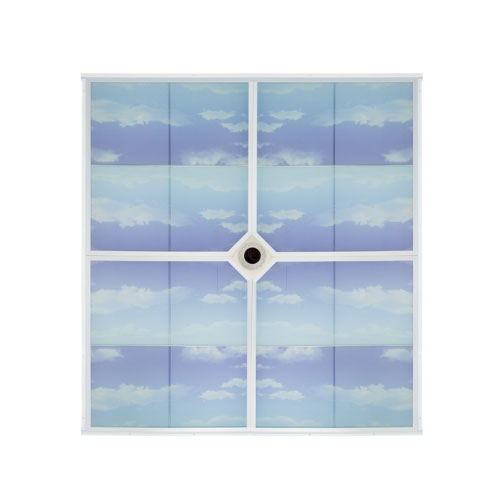 Laminar flow air supply ceiling for operating rooms