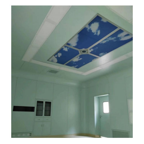 Laminar flow air supply ceiling for operating rooms