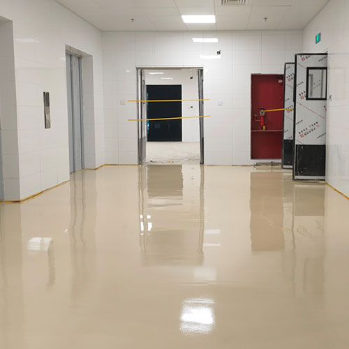 Water based anti-corrosion polyurethane flooring