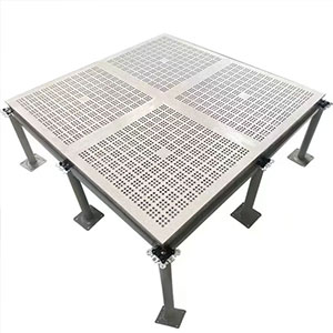 Air-Flow Aluminum Anti-Static Raised Access Floor for semiconductor cleanroom & data center