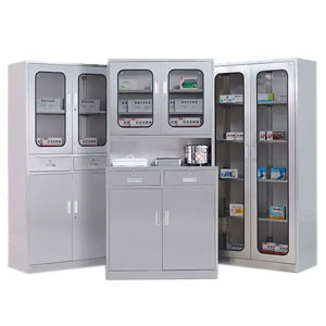 Stainless Steel Medical Equipment Storage Cabinet & Medicine Cabinet