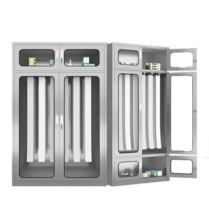 Medical stainless steel sterile catheter storage cabinet