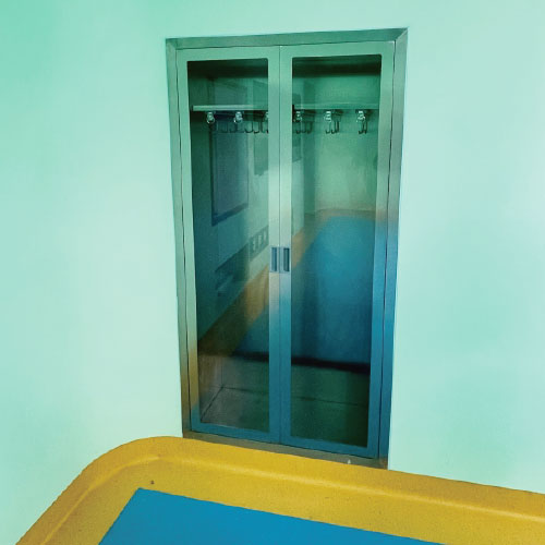 catheter storage cabinet