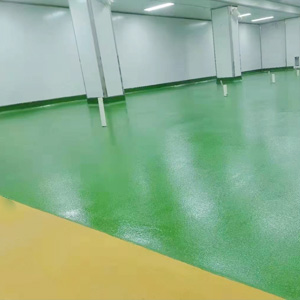 Water based anti-corrosion polyurethane flooring