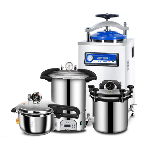 Portable Electric Heating Pressure Steam Sterilizer 35L 50L 75L 100L