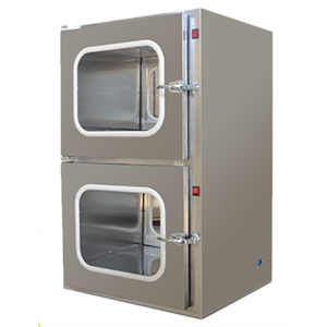  Double-door Purification Transfer Box Electrical Interlock and Mechanical Interlock Clean Room Pass Through Box