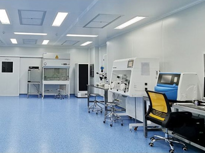 Hospital Laboratory Testing Room