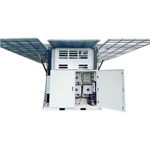 Mobile cold storage (refrigeration, phase change materials, photovoltaics, energy storage)