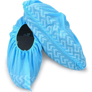 Disposable PE/Non-woven Shoe Cover for Cleanroom Lab Medical, Esd Anti-Static, Waterproof, Dustproof