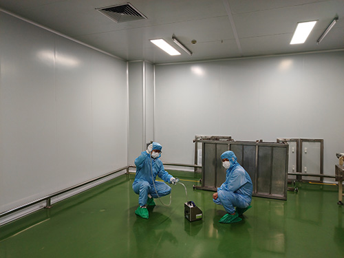 food cleanroom test