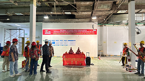 Groundbreaking Ceremony for Food Cleanroom 2